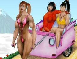 rickshaw ride